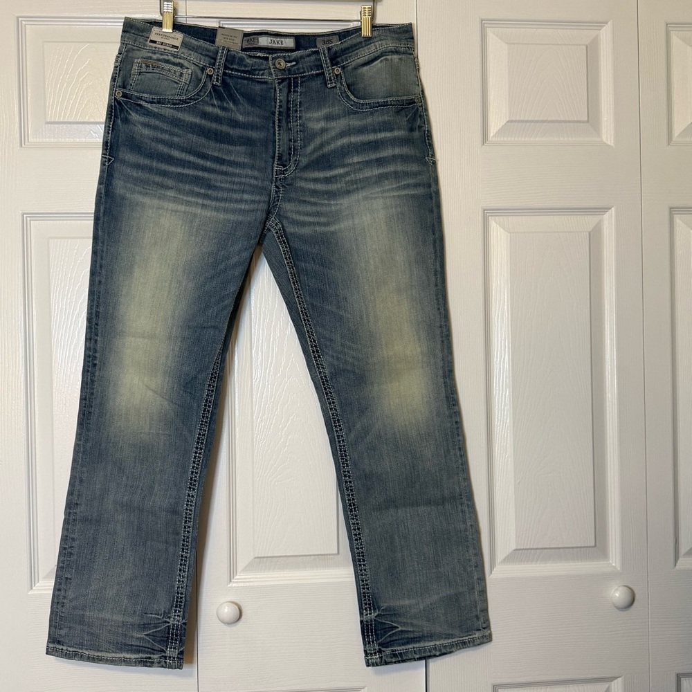 BKE Men's Jake Straight Stretch Jean